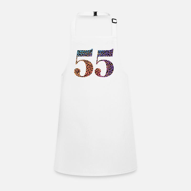 55th Anniversary Leopard Children's Apron