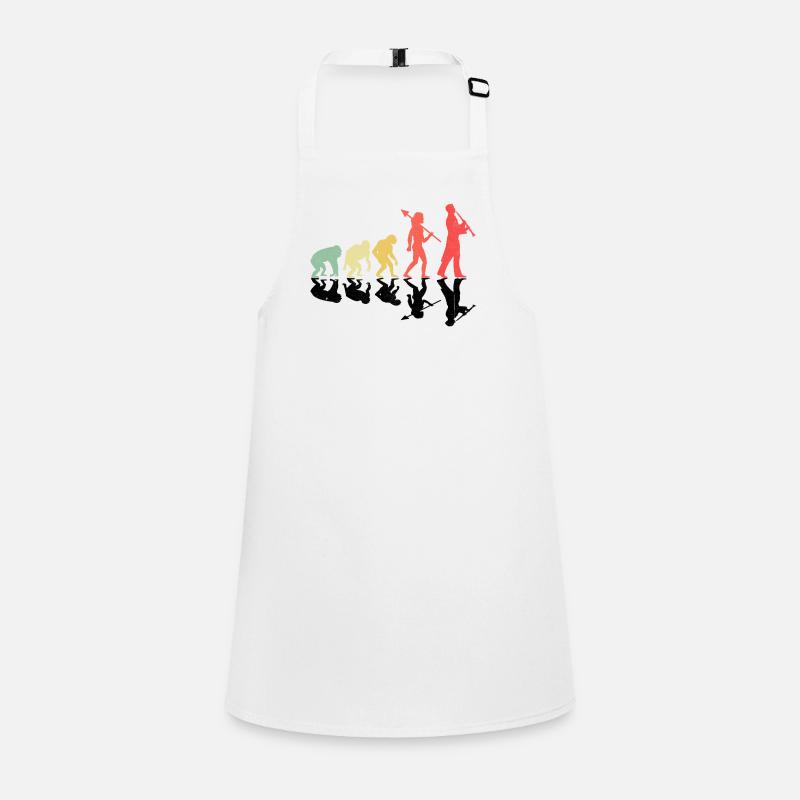 Oboenspieler Oboe Evolution Marching Band Instrumen Schürze für Kinder