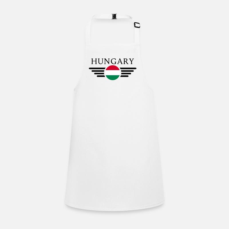 Ich liebe Ungarn Schürze für Kinder