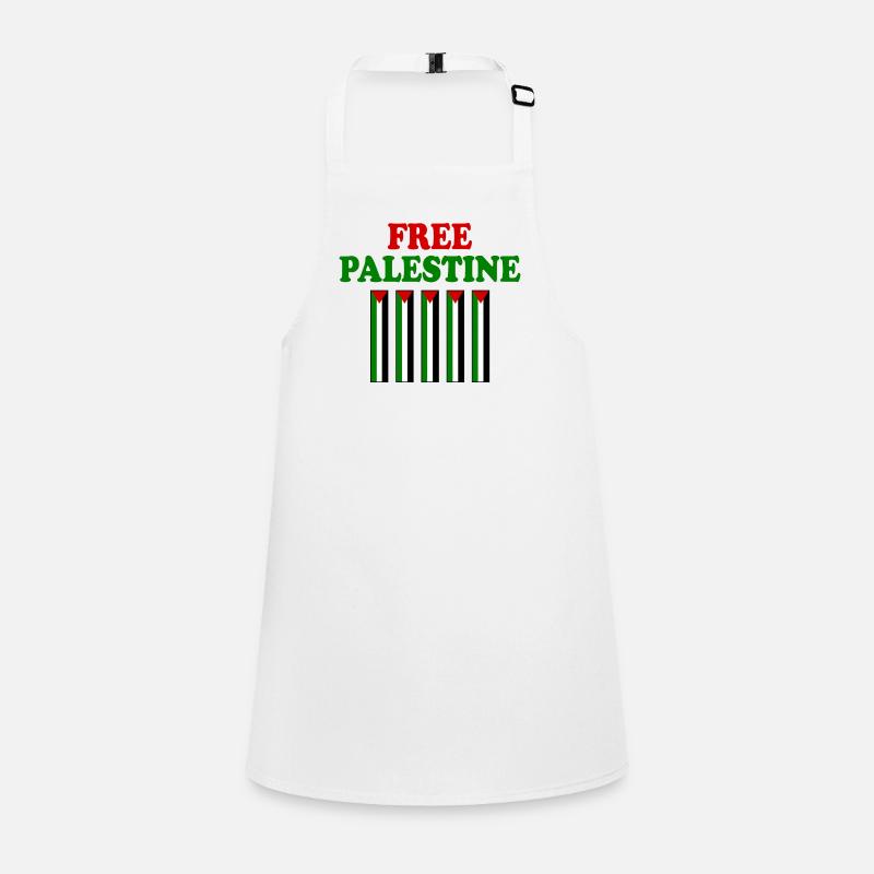 Free palestine Tablier Enfant