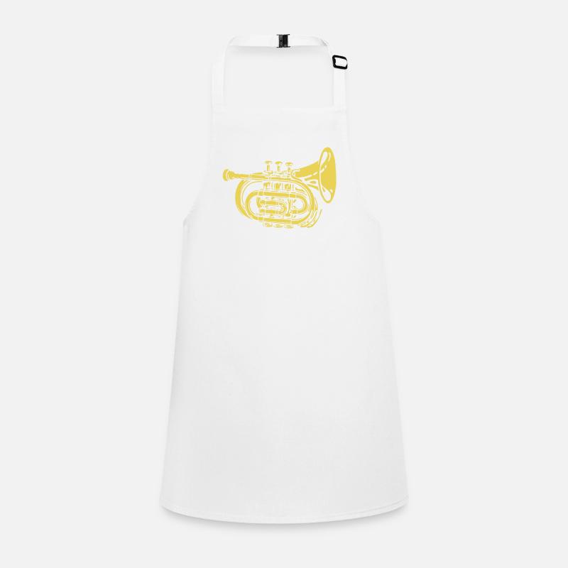 Trompete Schürze für Kinder