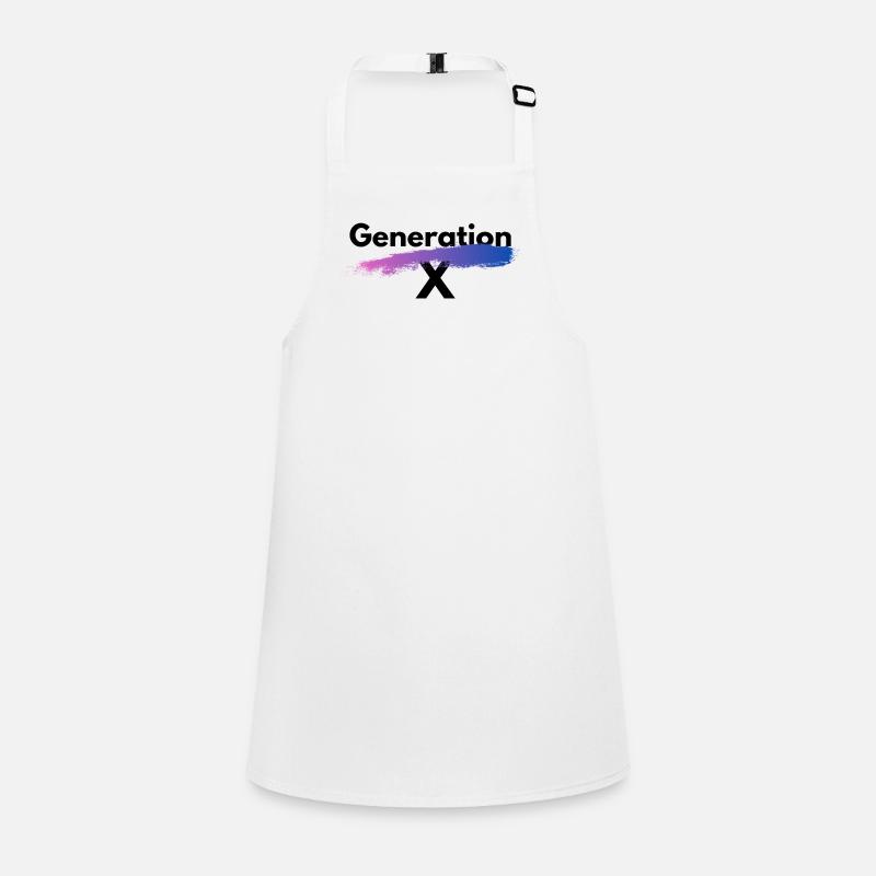 Generation X Schürze für Kinder