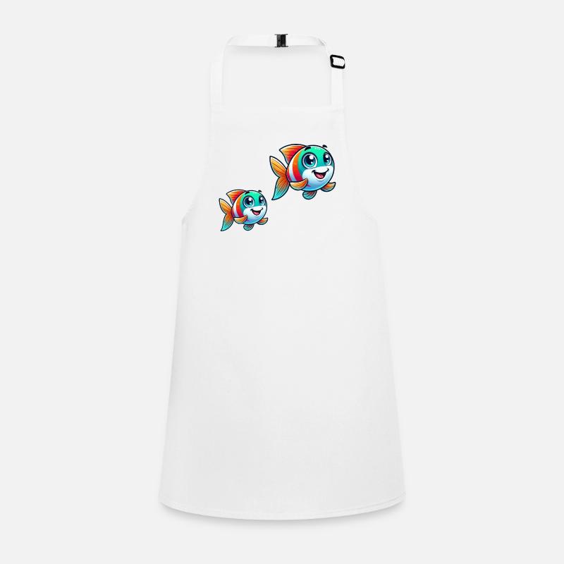 Fish Comic Children's Apron