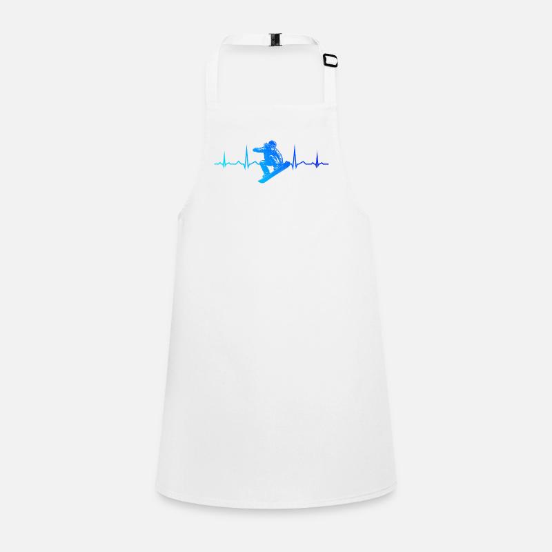 Snowboard artwork for your outfit Children's Apron