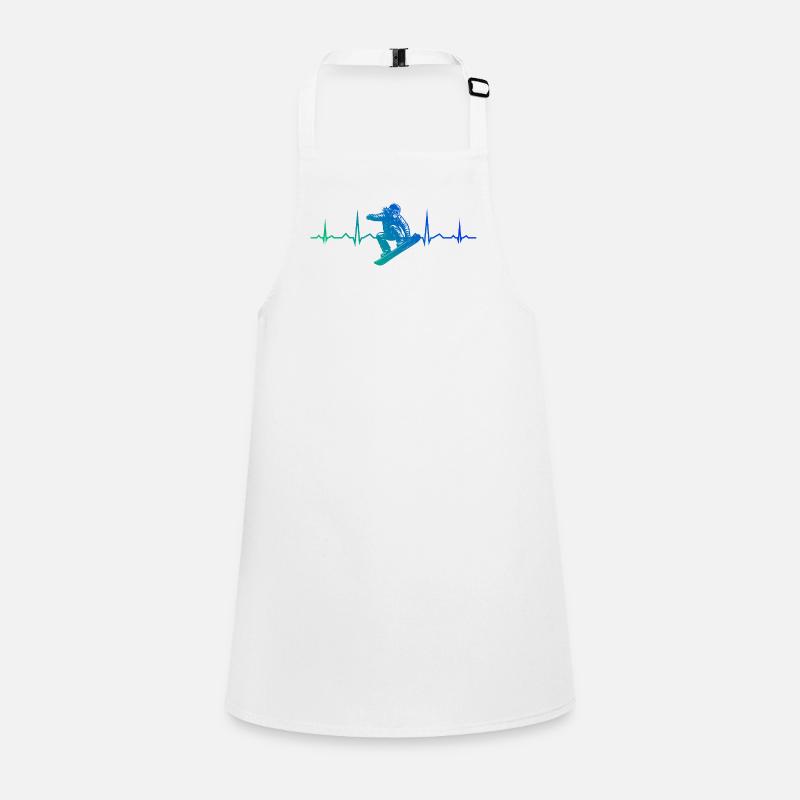 Compact snowboard design for snowboard Children's Apron