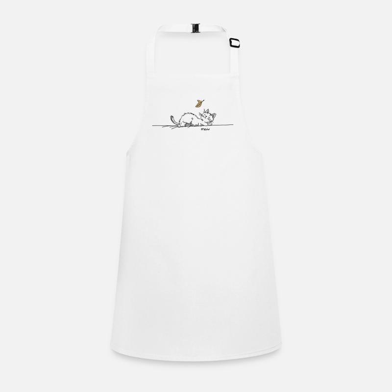 Dormant cat Children's Apron