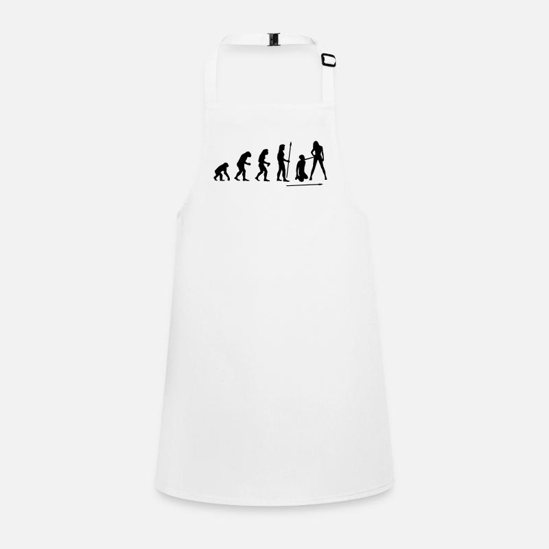 evolution_wedding1 - Tablier Enfant - blanc