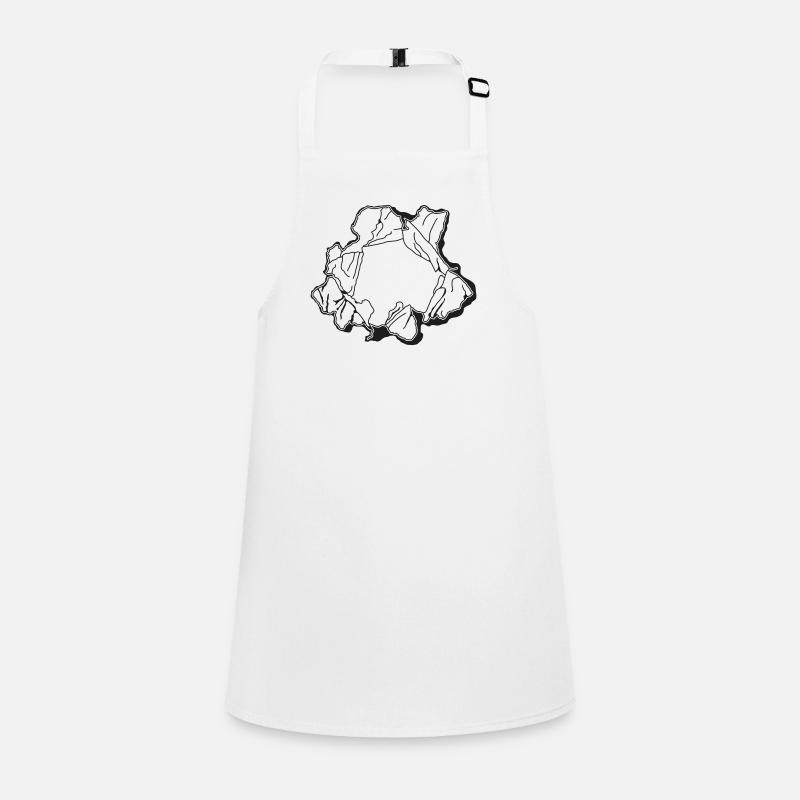 Torn paper ca321 Children's Apron