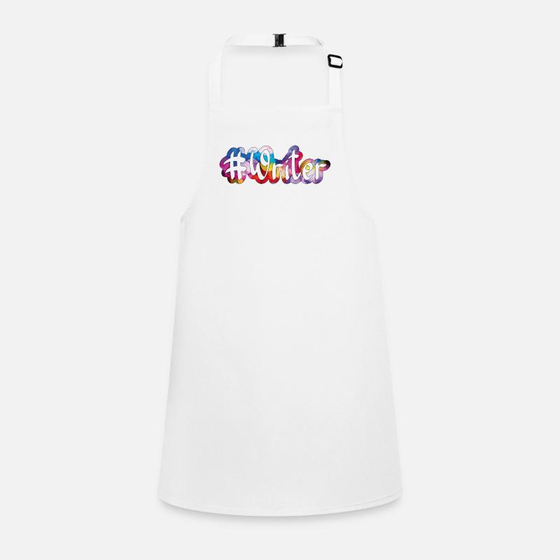 Écrivain, écrivain (couleur) Tablier Enfant