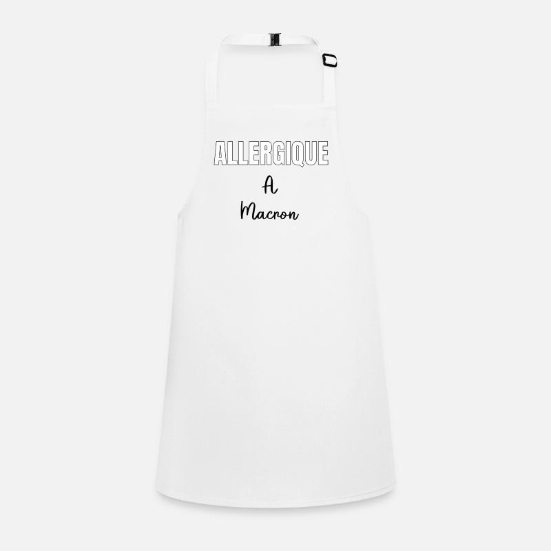 Allergique à Macton Tablier Enfant