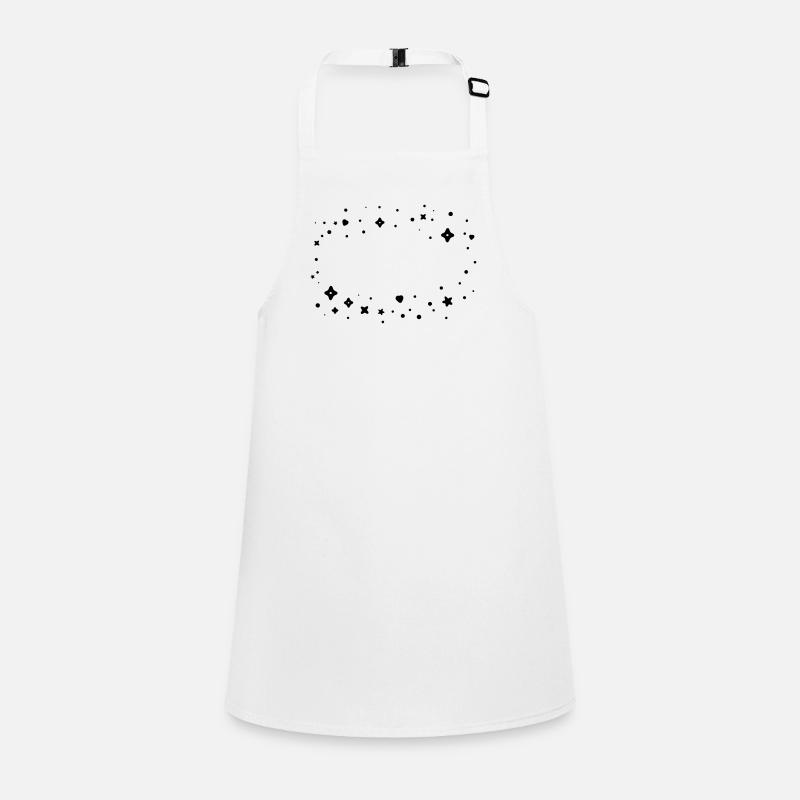 Cadre nuage scintillant Tablier Enfant