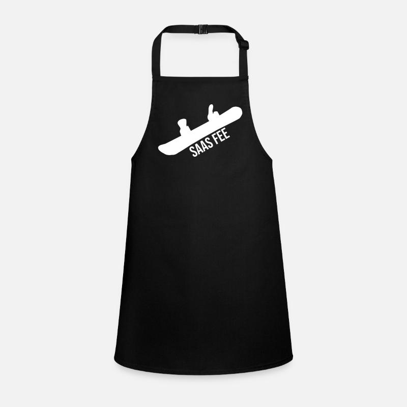 Saas Fee Fan Children's Apron