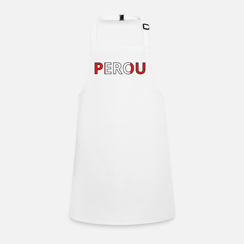 Drapeau Pérou Tablier Enfant
