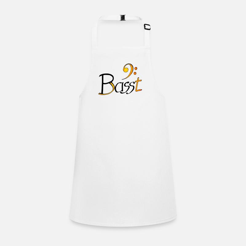 Basst - für Bässe Schürze für Kinder