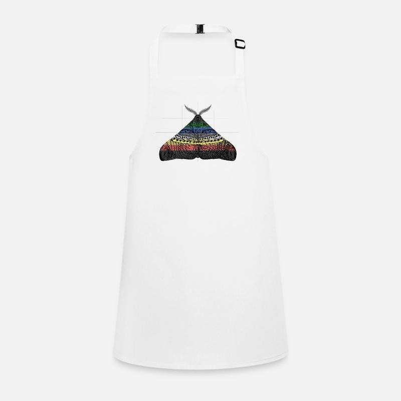 Disability pride moth motif A Children's Apron