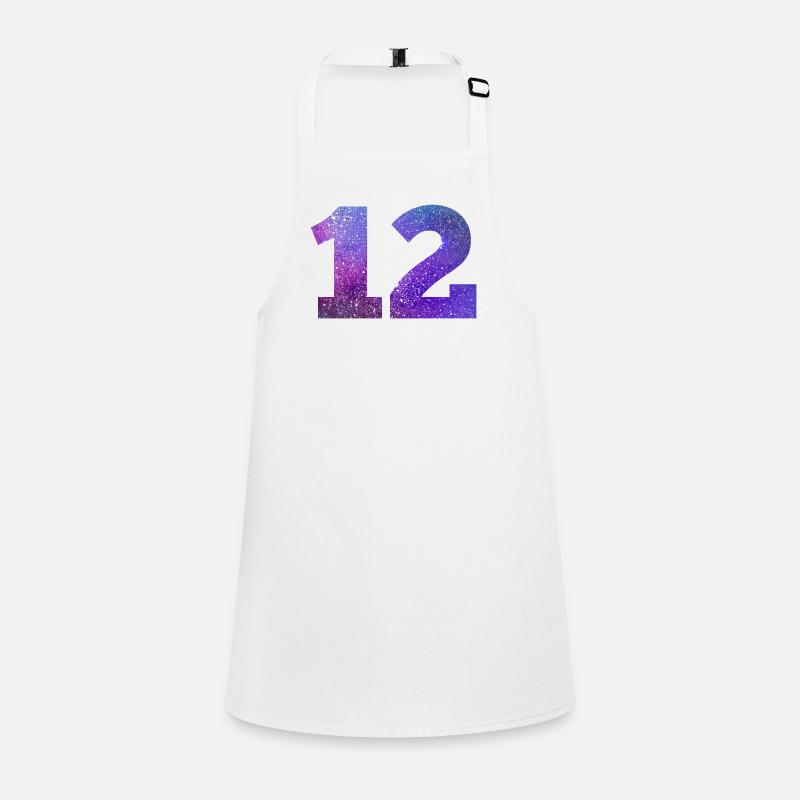 Number 12 galaxy Children's Apron