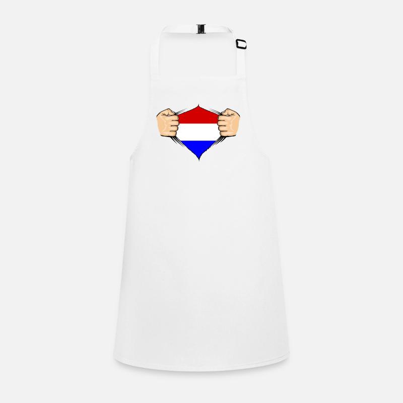 Conception du drapeau de la Hollande Tablier Enfant
