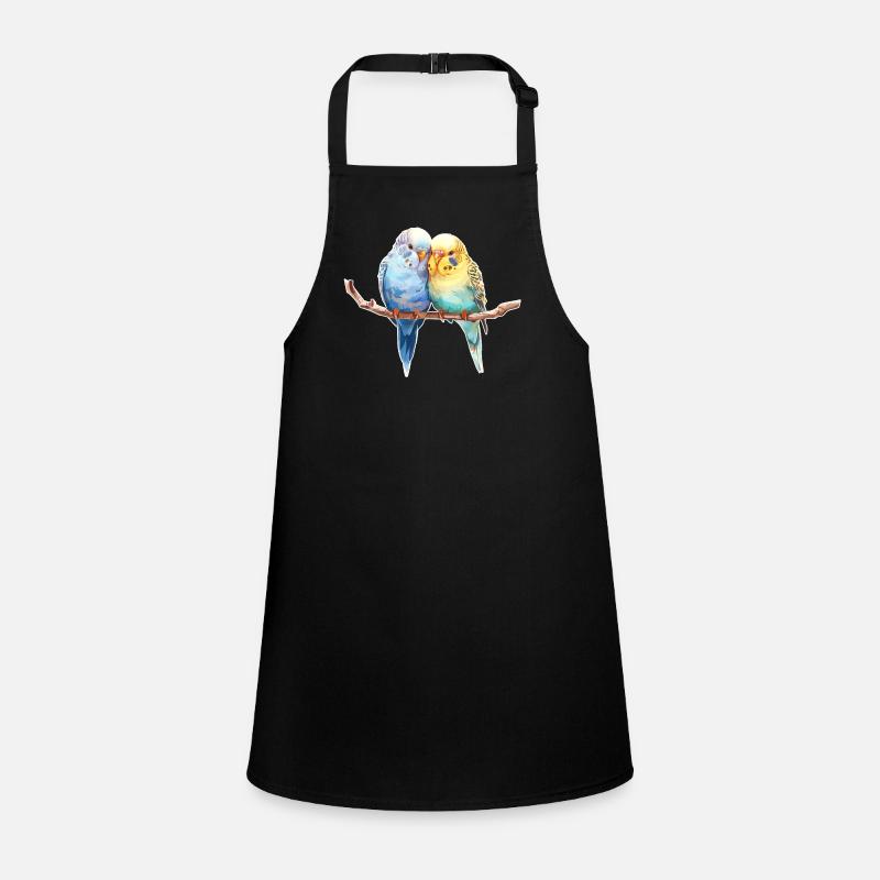 Paire de perruches Tablier Enfant