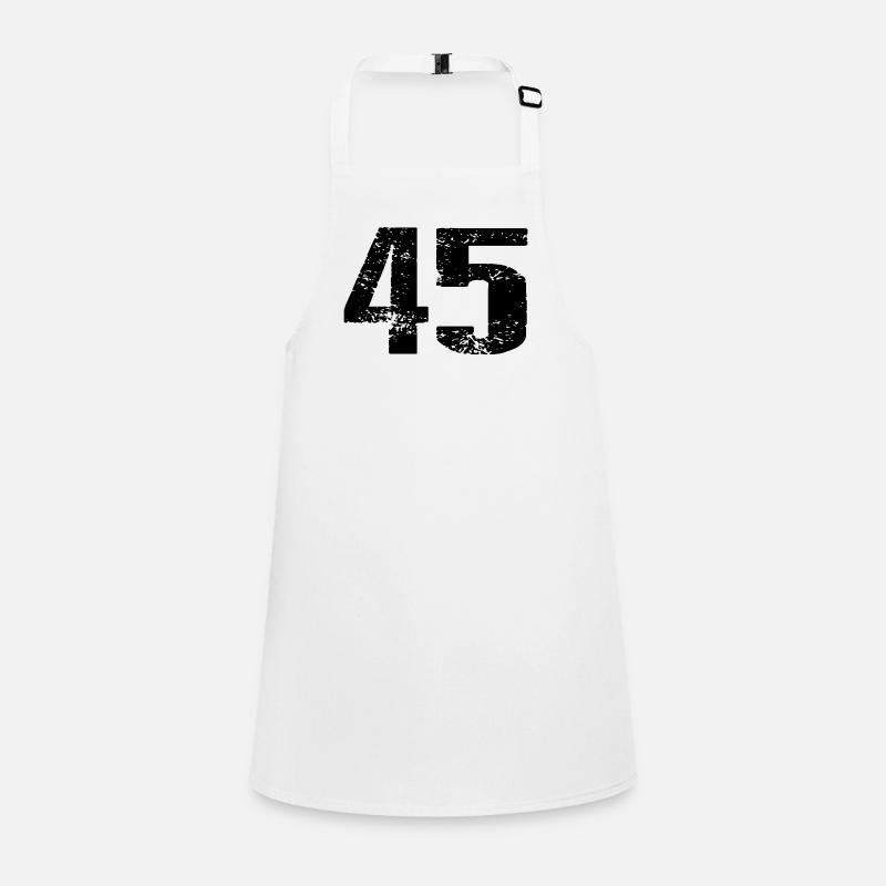 45 Number Leotard Children's Apron