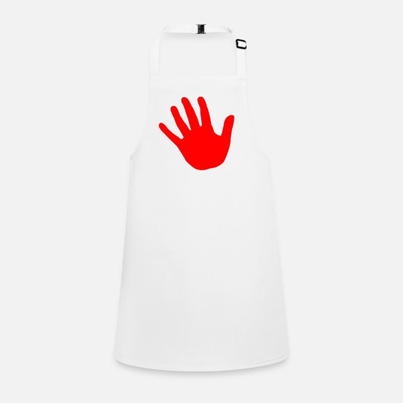 hand red Children's Apron