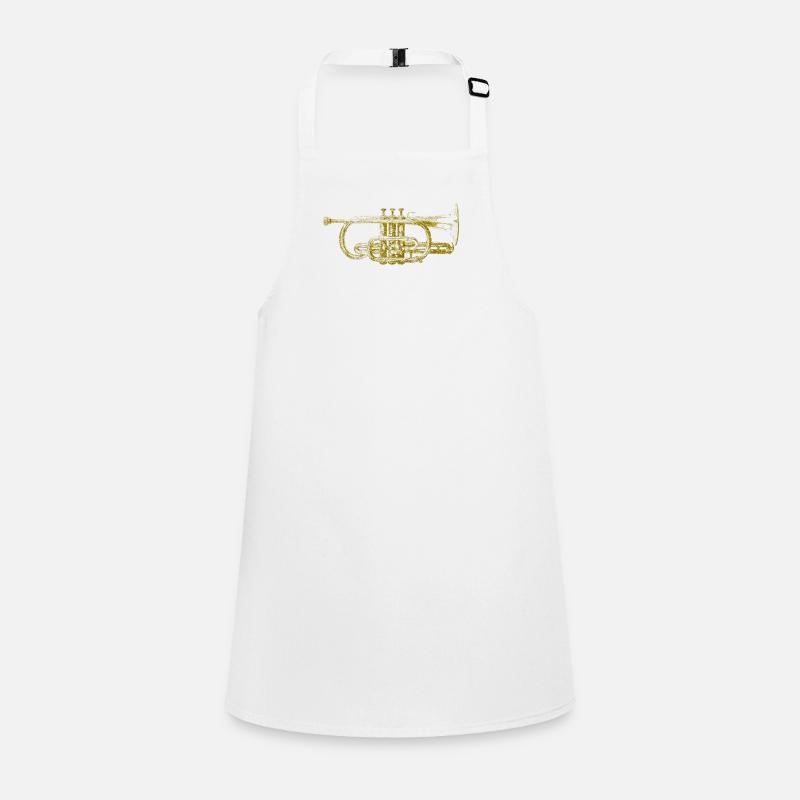 trompette d'or Tablier Enfant