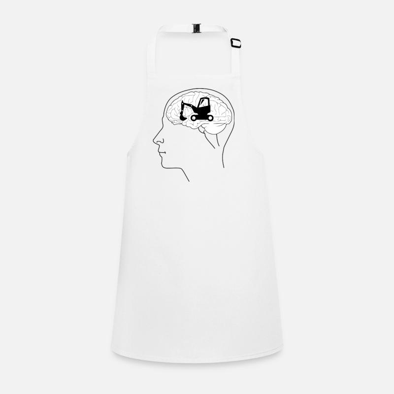 Excavator Operator Children's Apron