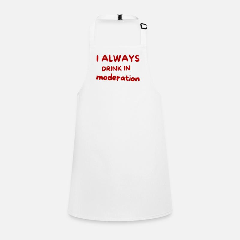 My gift to myself: moderation Children's Apron