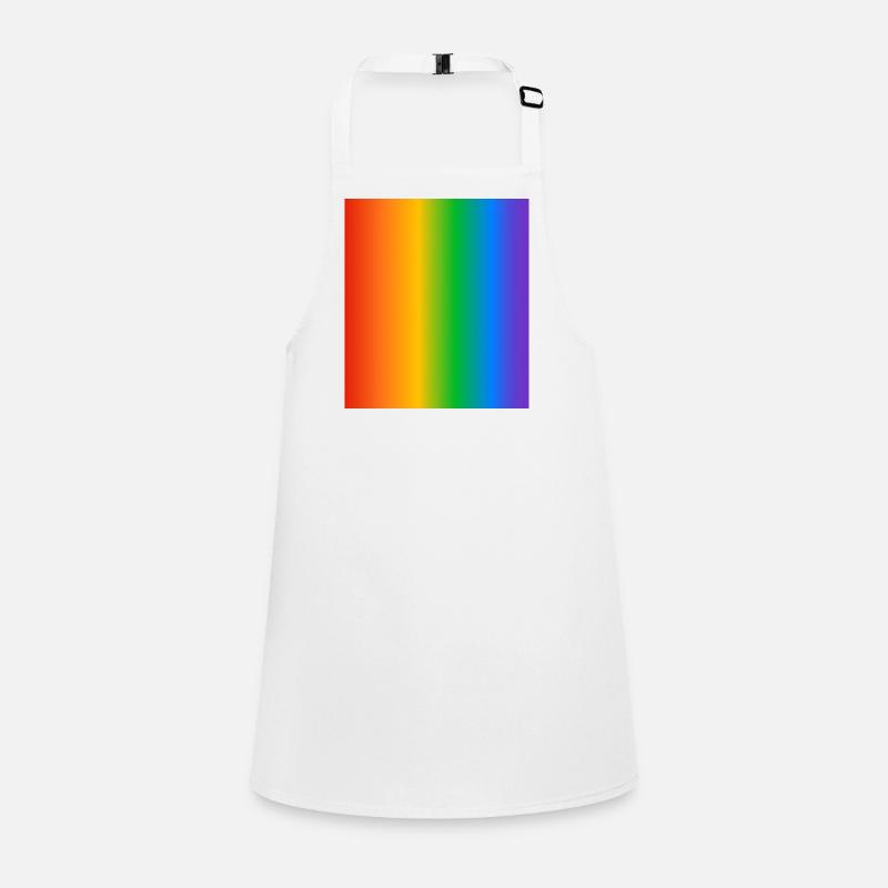 Rainbow Gradients Colours Children's Apron