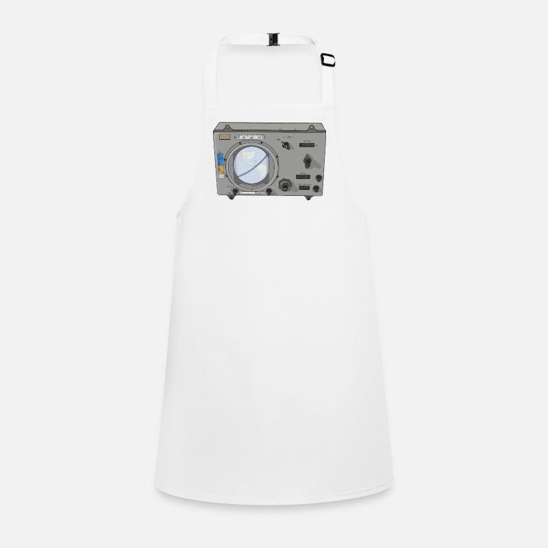 Globus Vintage Navigation Analoges Gerät Schürze für Kinder