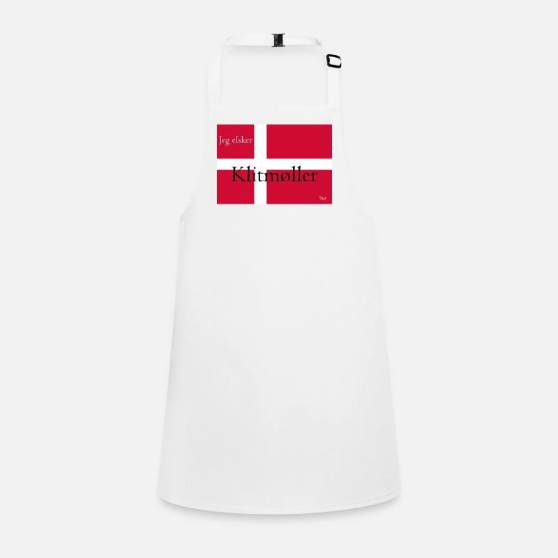 Drapeau danois de Klitmøller Tablier Enfant