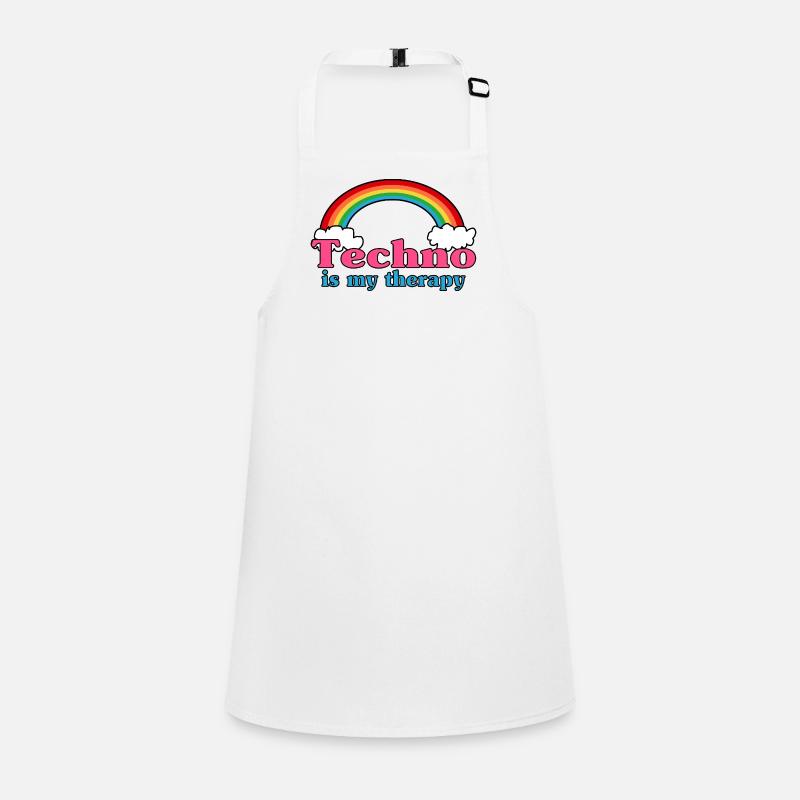 Techno Rainbow Tablier Enfant