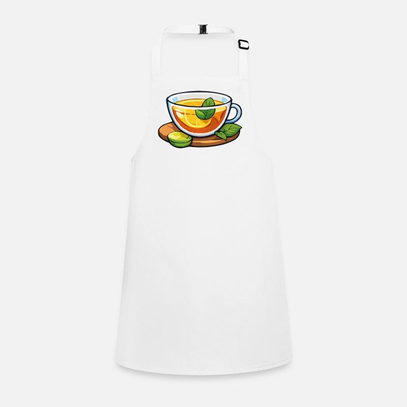 Citrus tea with mint Children's Apron