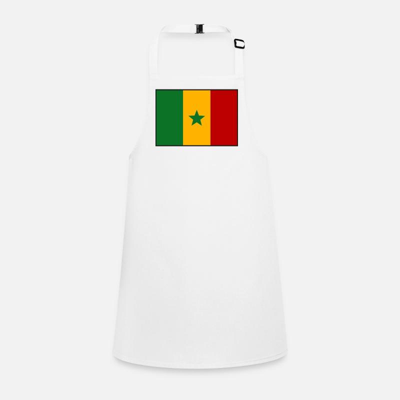 Senegal Flagge Schürze für Kinder