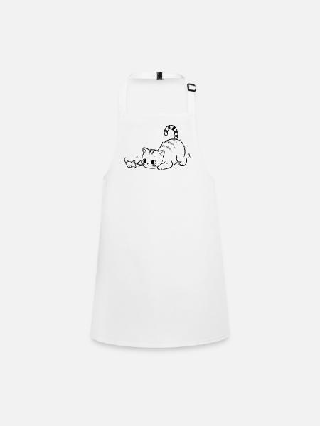 Pounce Mode Activated - Children's Apron - white - Front