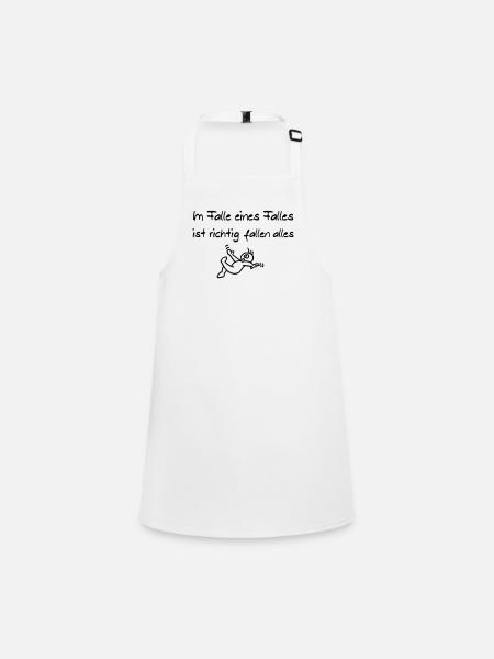 Juste au cas où - Tablier Enfant - blanc - Devant