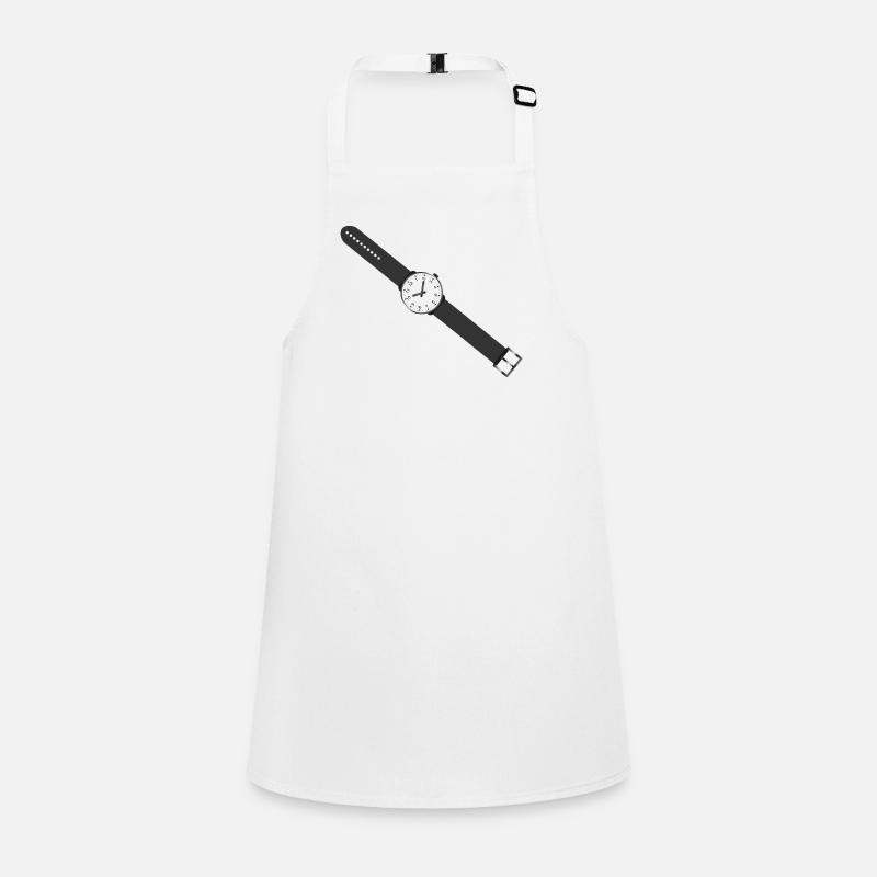 clock time clock time hourglass hourglass162 Children's Apron
