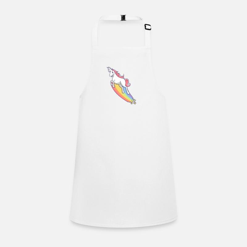 Drôle Two Headed Unicorn Tablier Enfant