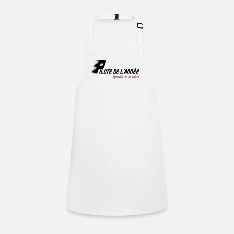 Pilote de l'année impossible de me suivre Children's Apron