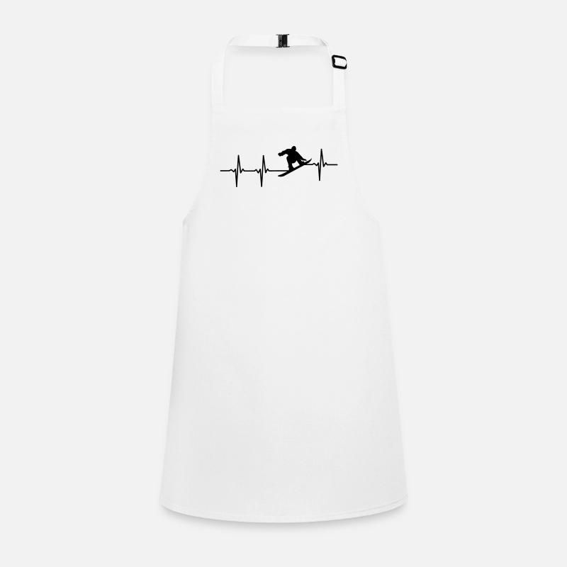 Snowboarder ECG Tablier Enfant