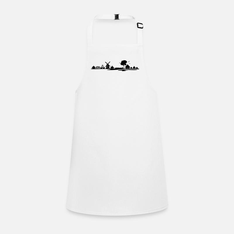 Landschaft - Spreewald Schürze für Kinder