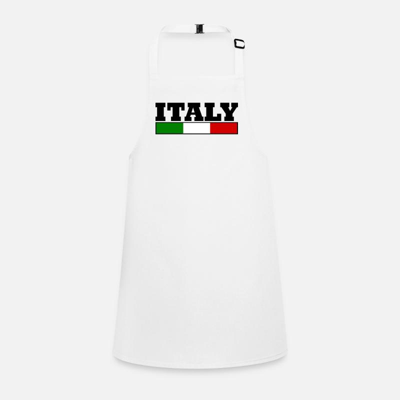 Italie drapeau Tablier Enfant