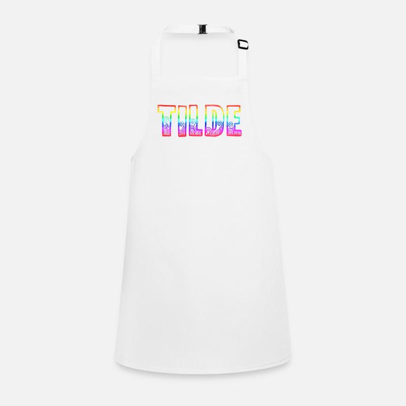 tilde rs arc-en-ciel Tablier Enfant