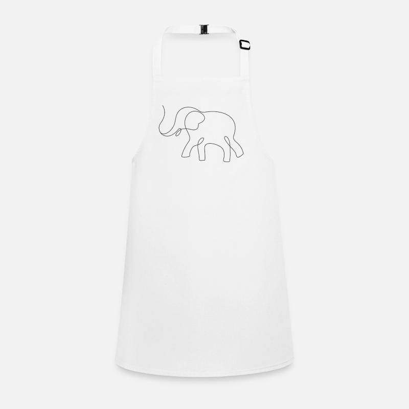 Elephant Children's Apron