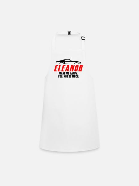 ELEANOR TE REND HEUREUX, PAS TELLEMENT - Tablier Enfant - blanc - Devant