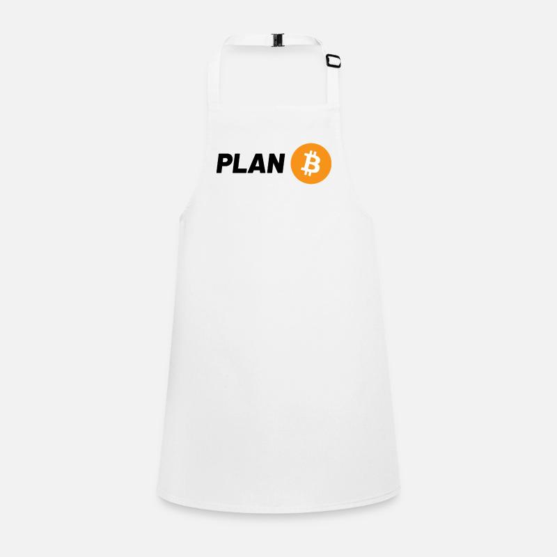 Plan B Bitcoin Crypto Holy Schürze für Kinder