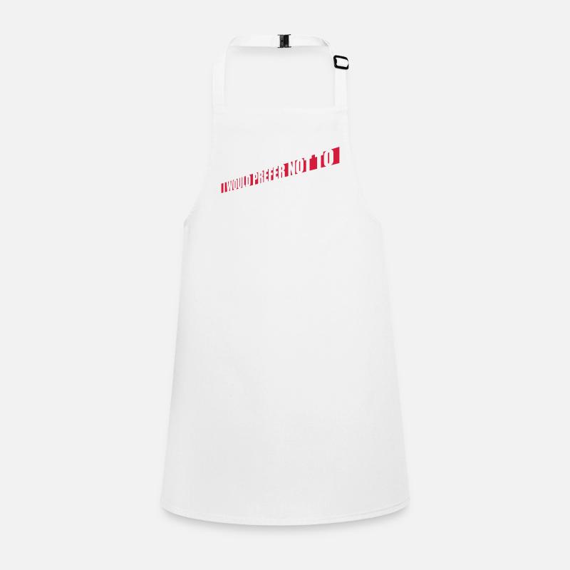 I prefer not to Children's Apron