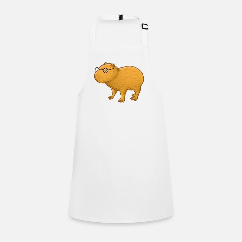 Nerd Capybara Children's Apron