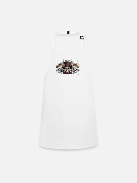 Skeletons - Children's Apron - white - Front