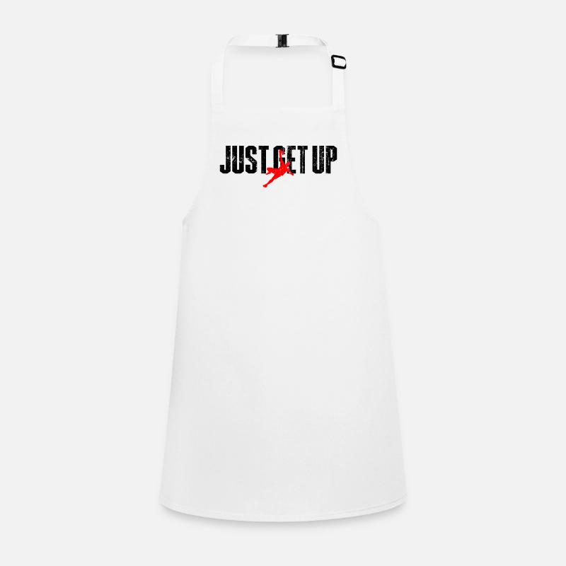 Crimson Dunk Silhouette Children's Apron