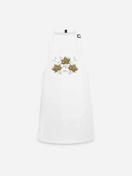 List - Children's Apron - white - Front